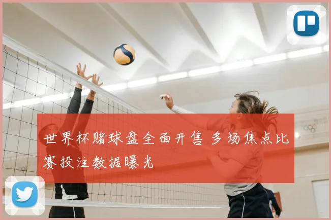 世界杯赌球盘全面开售 多场焦点比赛投注数据曝光